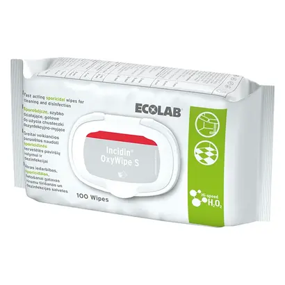 ECOLAB Incidin™ OxyWipe S - Packung 6 x 100 Stück