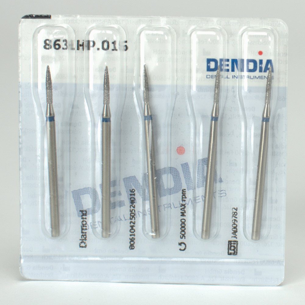 Dendia-Werk Ges.mbH Dental Instruments Diamant Hst 863.HP.016 5St