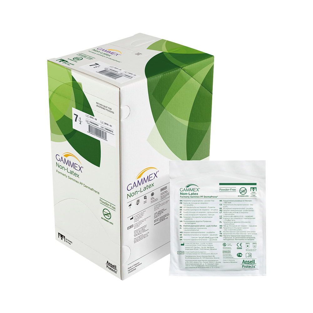 Ansell Gammex Non-Latex pdfr. Gr.7,5 50Paar