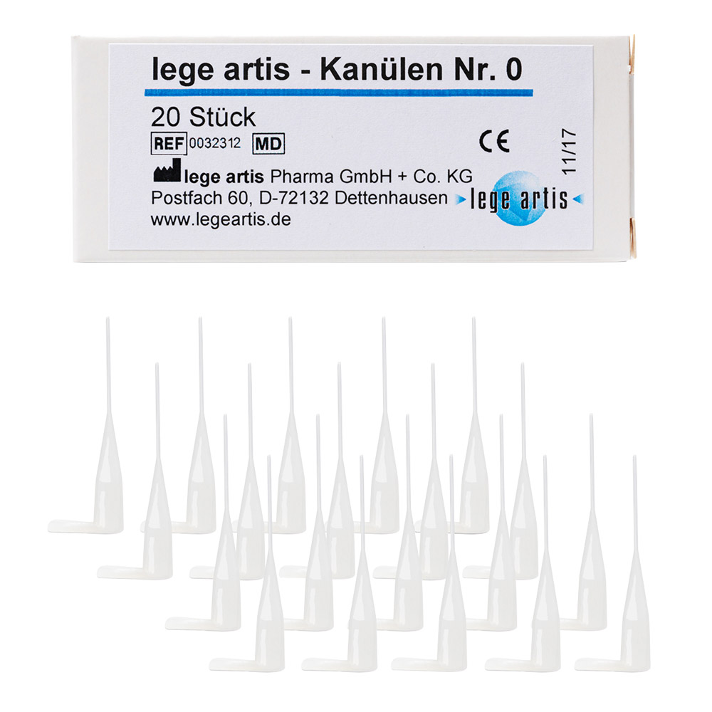 lege artis Pharma & Co KG Plastik Kanülen Gr.0 20 St