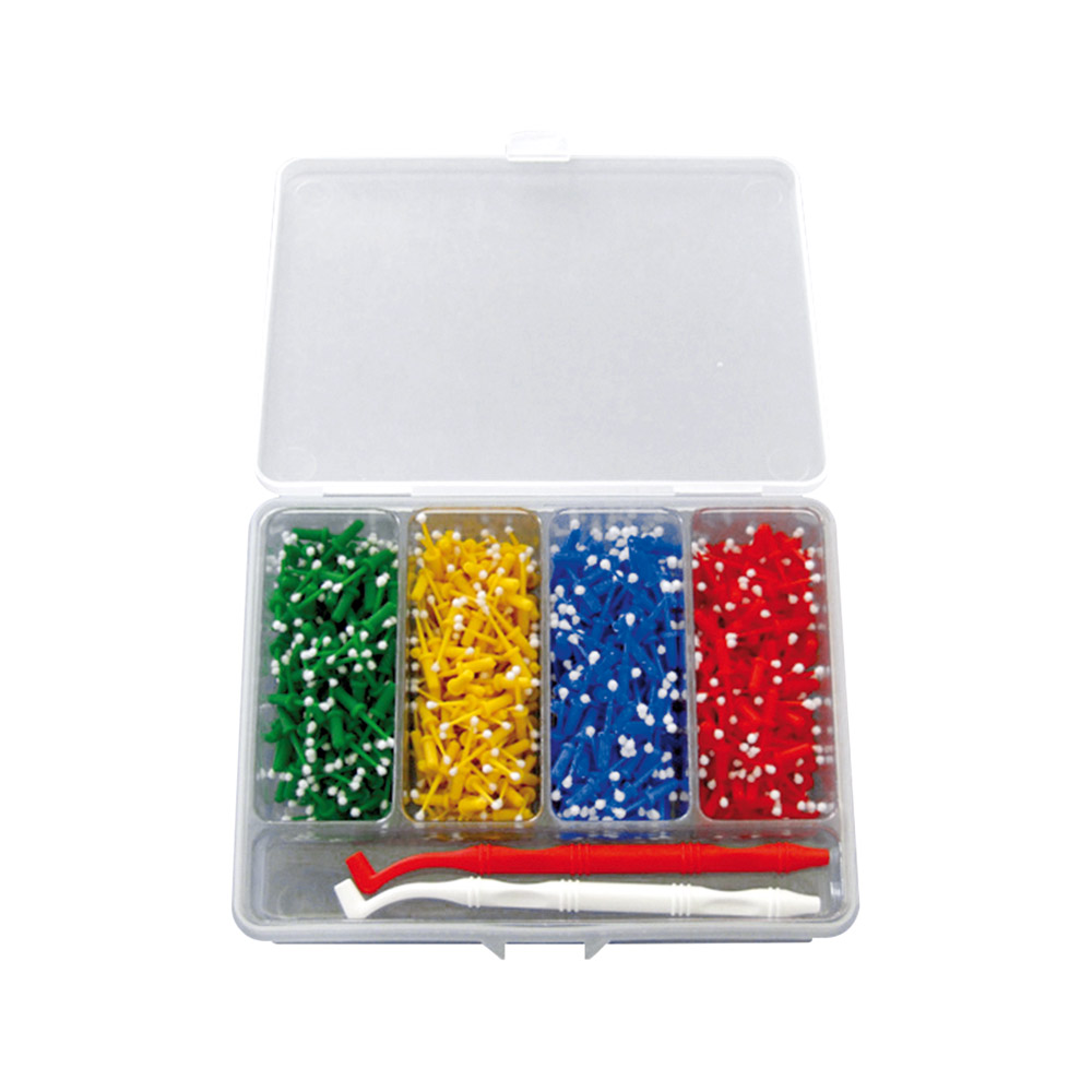 Novobrush Mini-Appli-Tips rot 100St