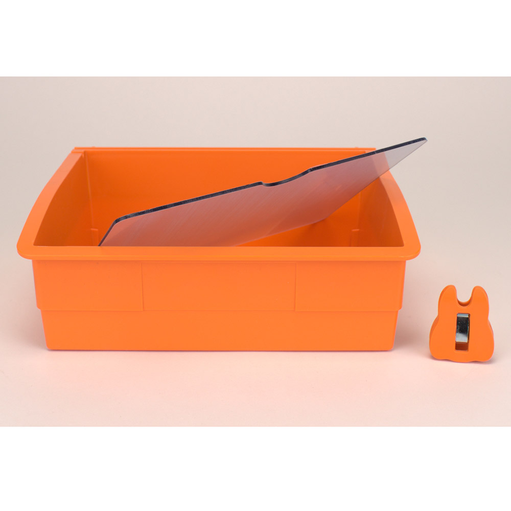 Licefa Kunststoffverarbeitung Arbeitsschale 130 Dental-Set orange St