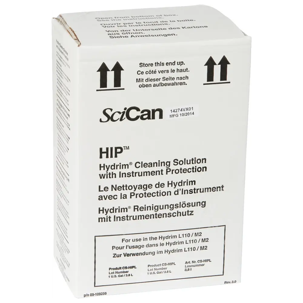 SciCan HYDRIM HIP™ Reinigungslösung - Packung 2 x 3,8 l Karton, für HYDRIM M2 G4