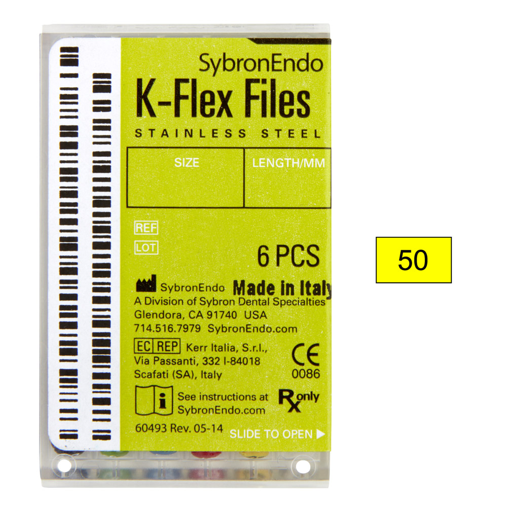 SybronEndo A Division of Ormco B.V. K-Flex 50 25mm Sa