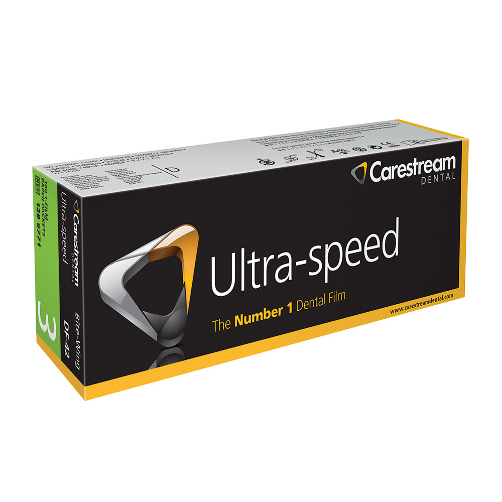 Carestream Ultra speed DF 42 2,7x5,4cm 3B&w100St