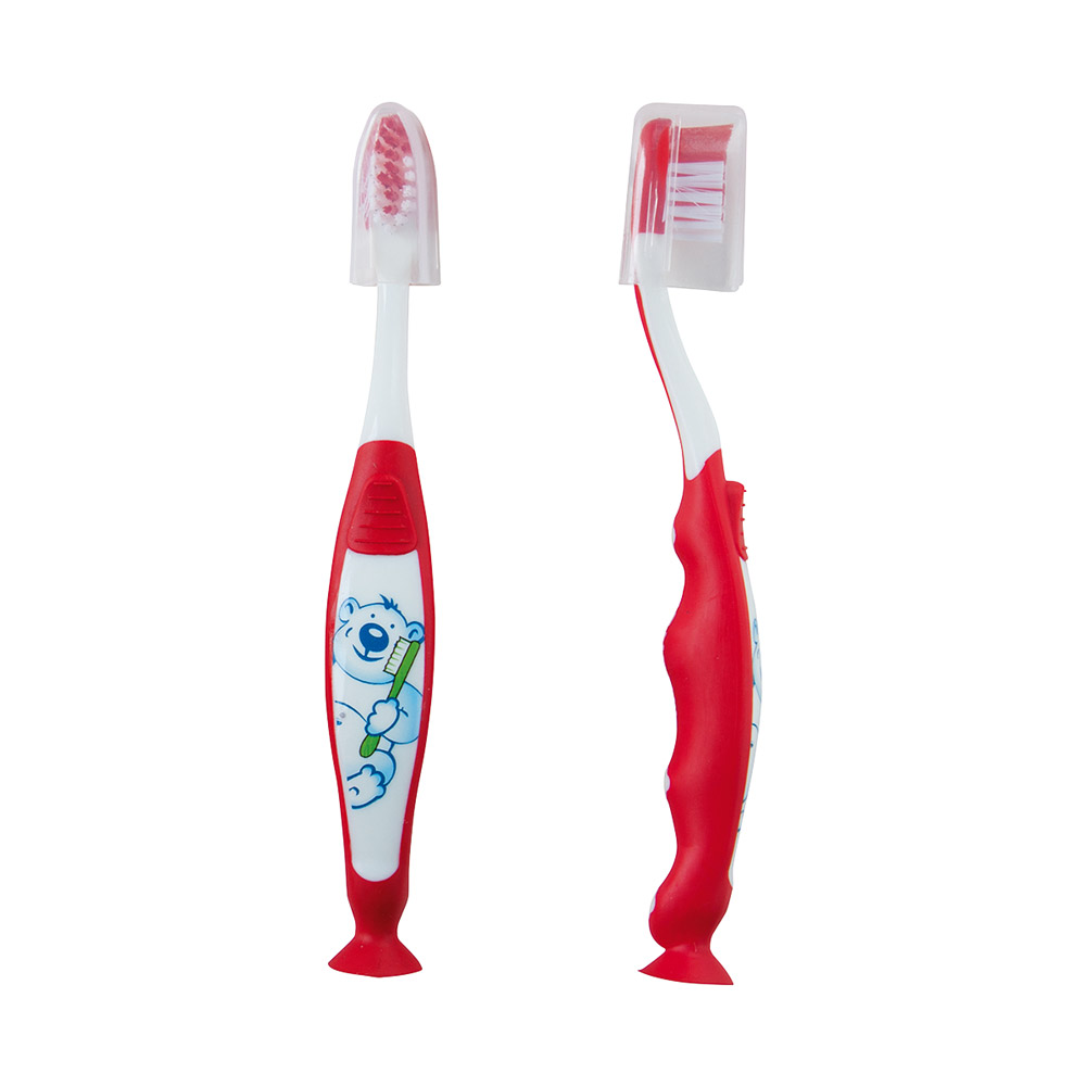 Thienel Dental e.K Inh.Dipl.-Ing.Th.Thienel Zahnbürste m.Saugfuss Otto rot 12St