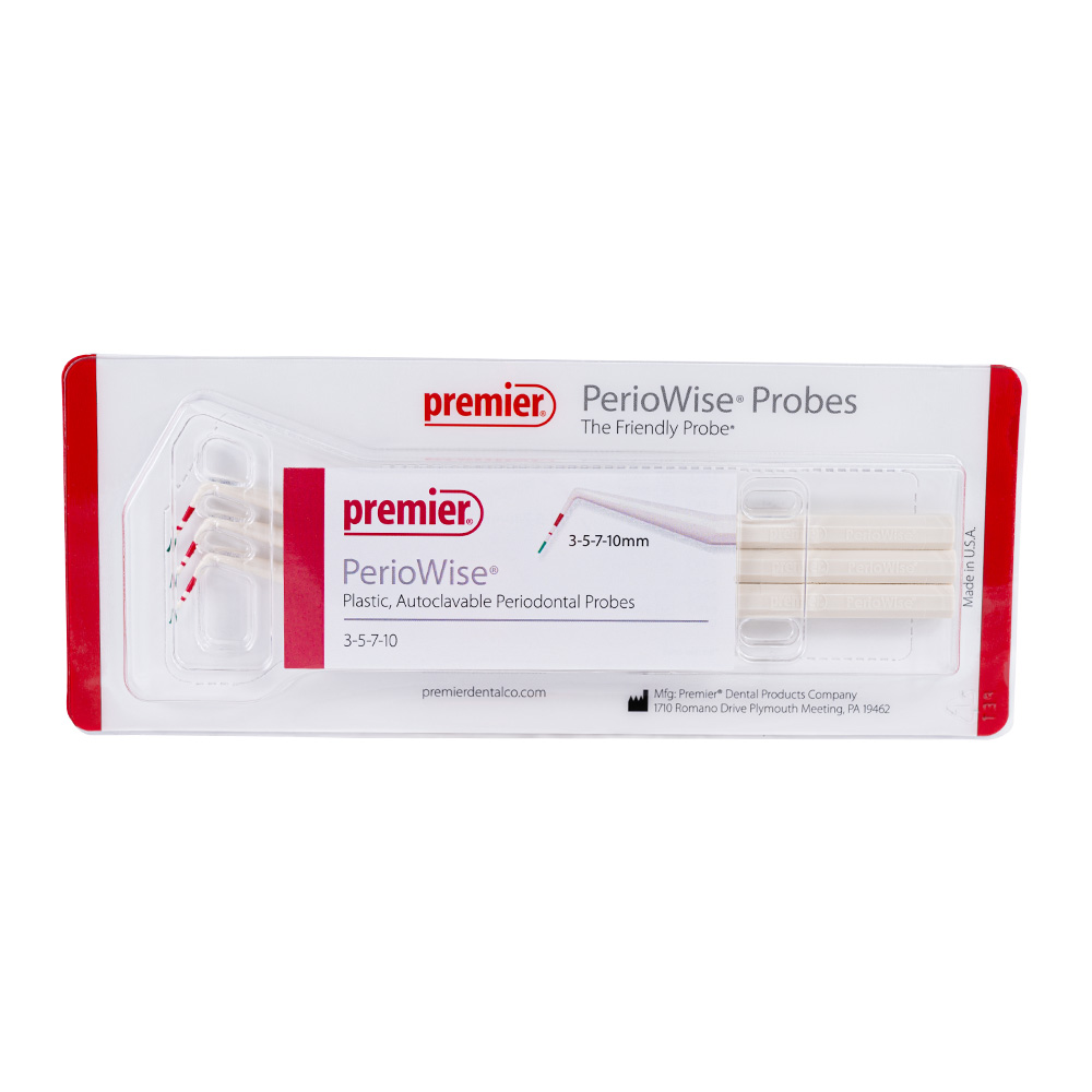 Premier Dental Products Company Periowise Sonde 3-5-7-10 3St