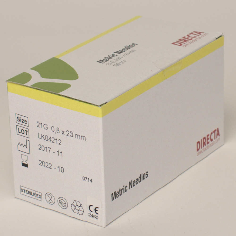 Nordiska Dental AB Calasept Pastenkanülen 21G 100St