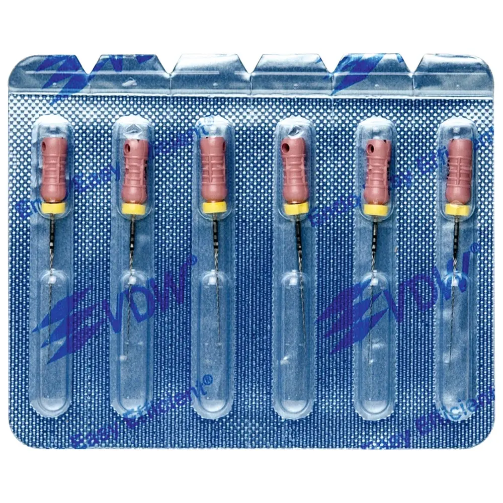 VDW STERILE K-Bohrer - Blisterpackung 6 Stück 25 mm ISO 006