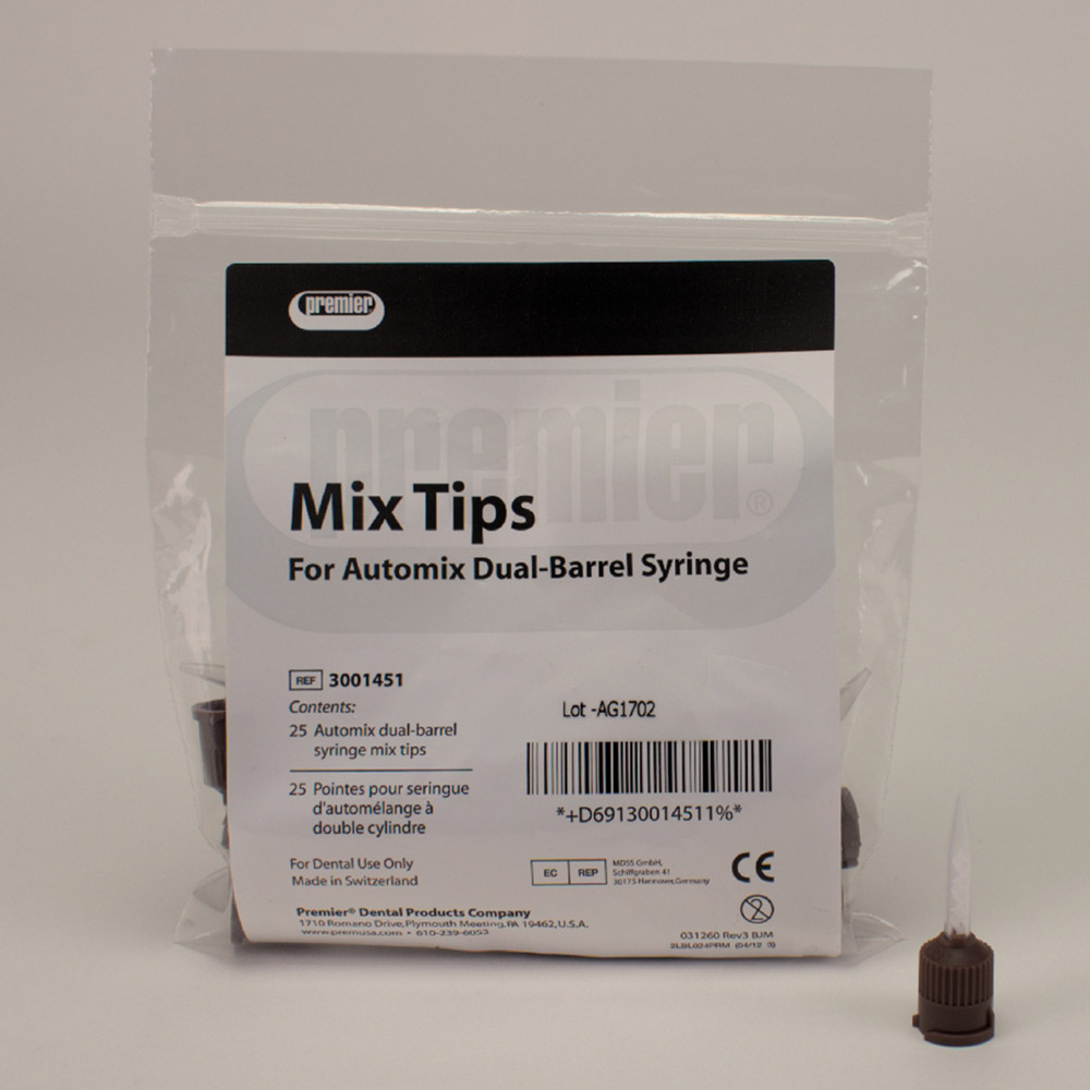 Premier Dental Products Company Implant Cement Mixing Tips Btl