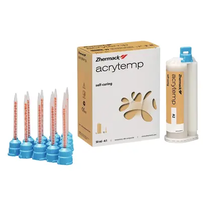 Zhermack GmbH ACRYTEMP A2 + 15 Mixing Tips Pa 50ml