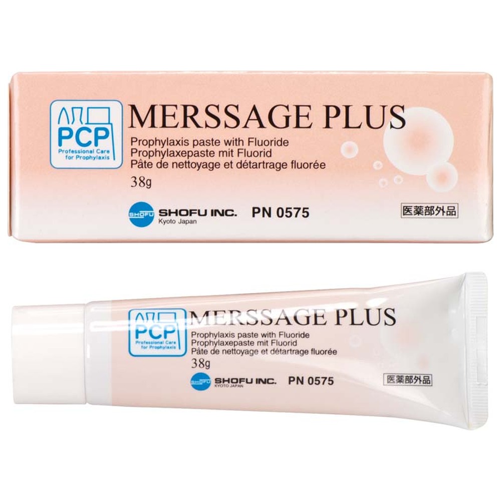 SHOFU MERSSAGE - Tube 38 g Orange, mit Fluorid