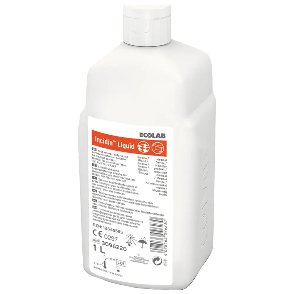 ECOLAB Incidin™ Liquid - Flasche 1 Liter ohne Parfüm