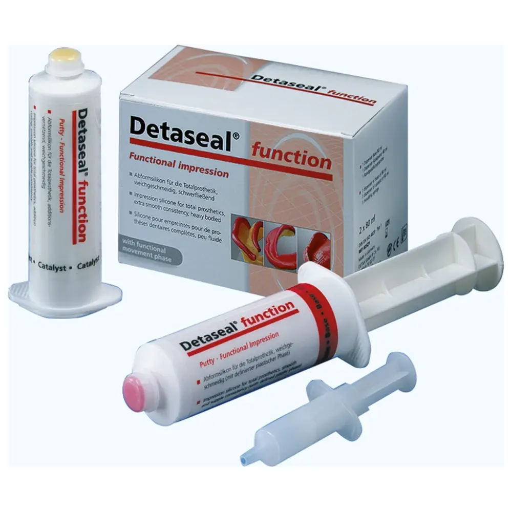 DETAX Detaseal® function - Packung 80 ml Base, 80 ml Katalysator, 1 Randgestaltungsspritze