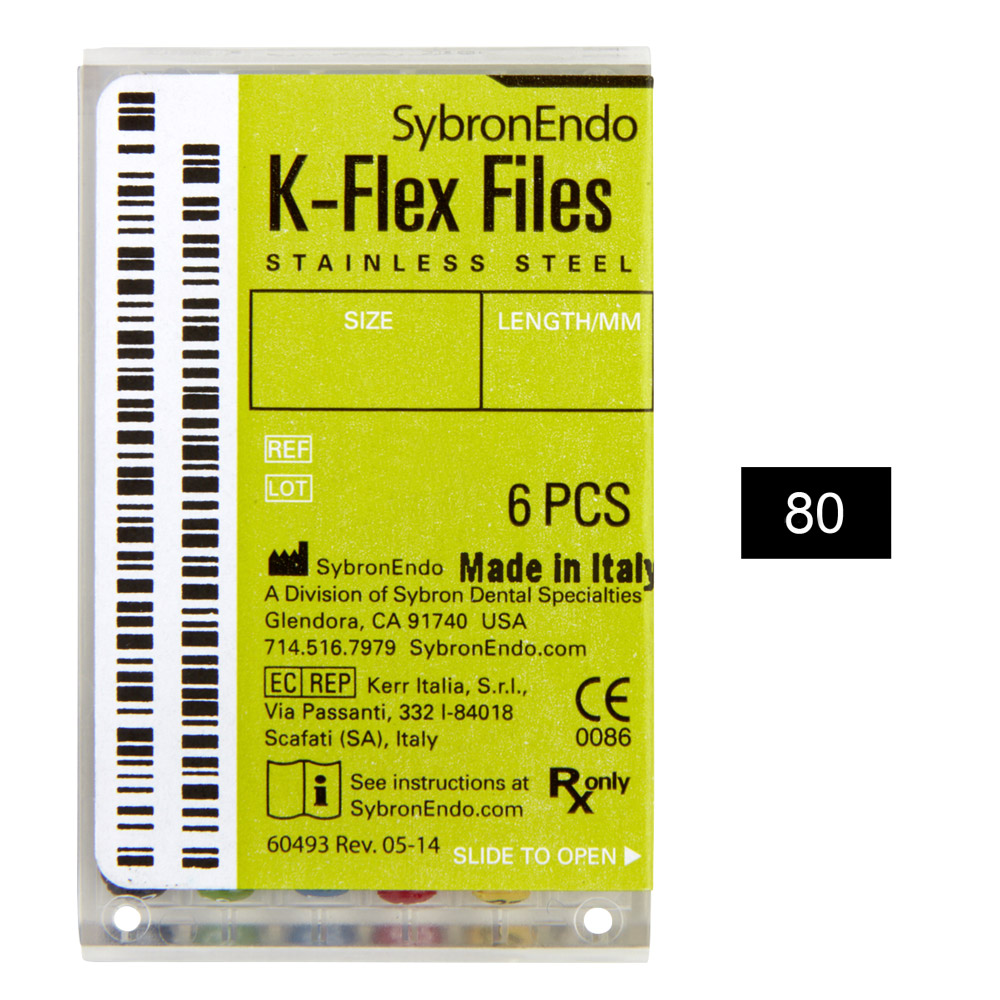 SybronEndo A Division of Ormco B.V. K-Flex 80 25mm Sa