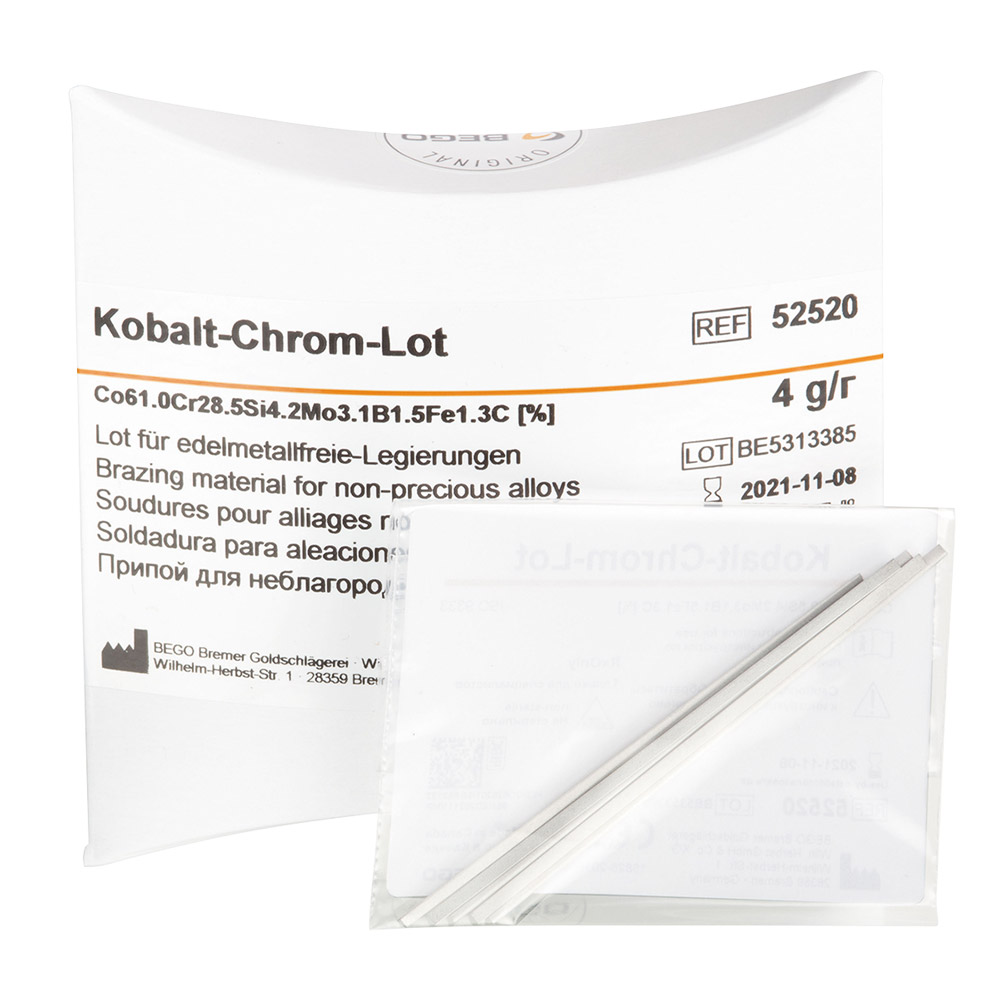 Bego Bremer Goldschläger Wilh. Herbst & Co Kobalt-Chrom-Lötstäbe 5St