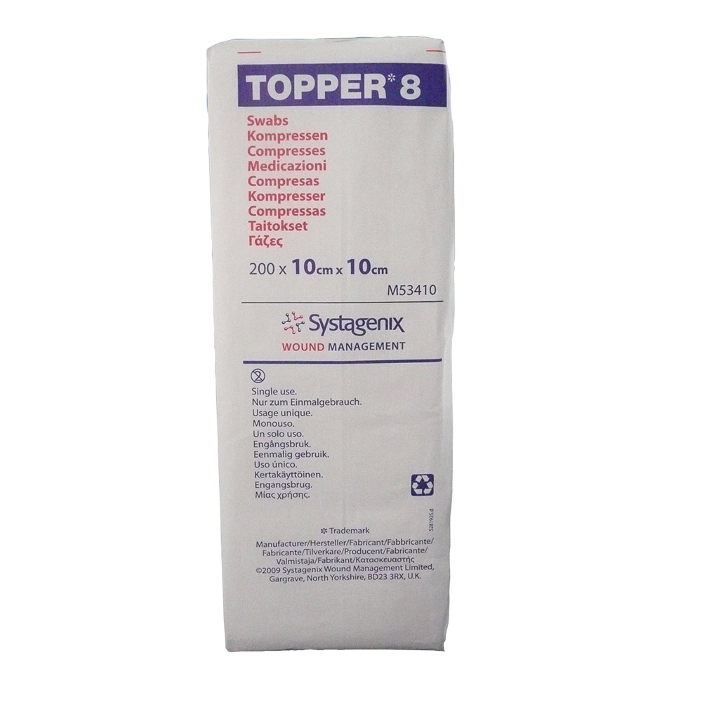 Johnson & Johnson Topper Tupfer 10x10cm 53410 Op