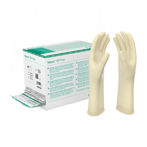 B. Braun Deutschland Vasco OP Free Gr.8 steril 40Paar