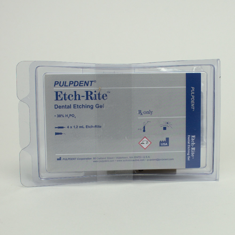 Pulpdent Corporation Etch Rite Ätzgel 38% 4x1,2ml Kit
