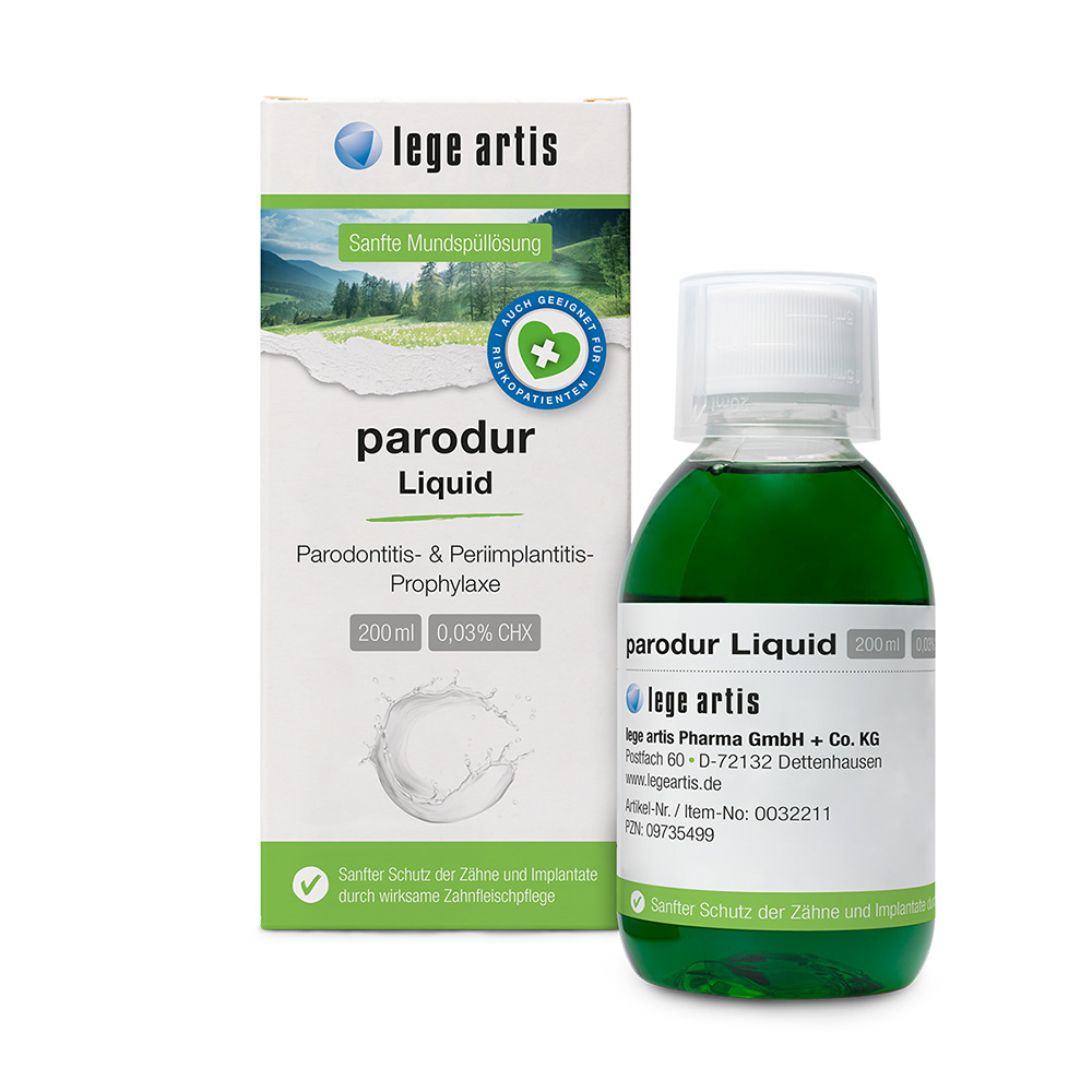 lege artis Pharma & Co KG Parodur Liquid 200ml