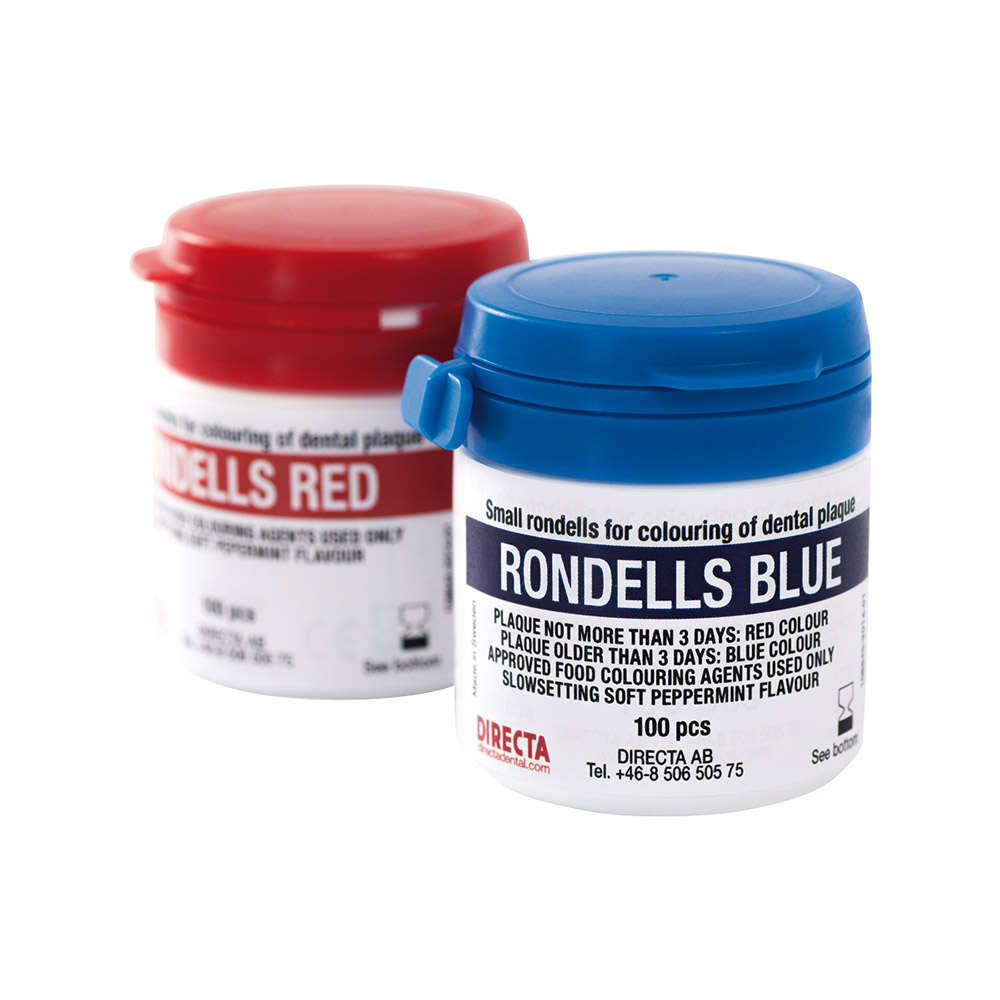 Directa AB Design by Dentits Rondell Disclosing Pellets blue Pa