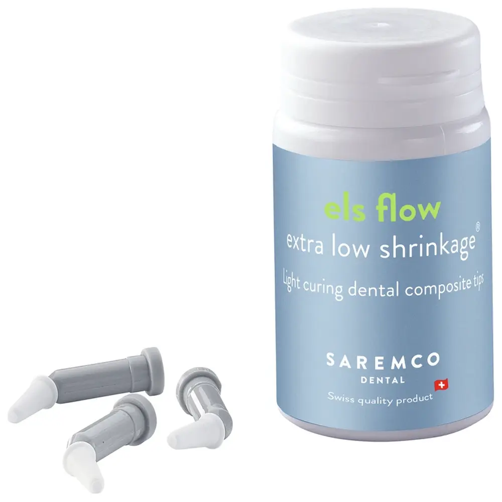 Saremco els extra low shrinkage® FLOW - Packung 16 x 0,3 g Tip A3 opak
