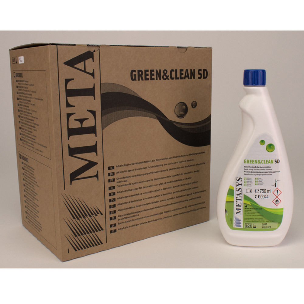 Metasys Medizintechnik Green&Clean SD 6x750ml Btl.Nfset