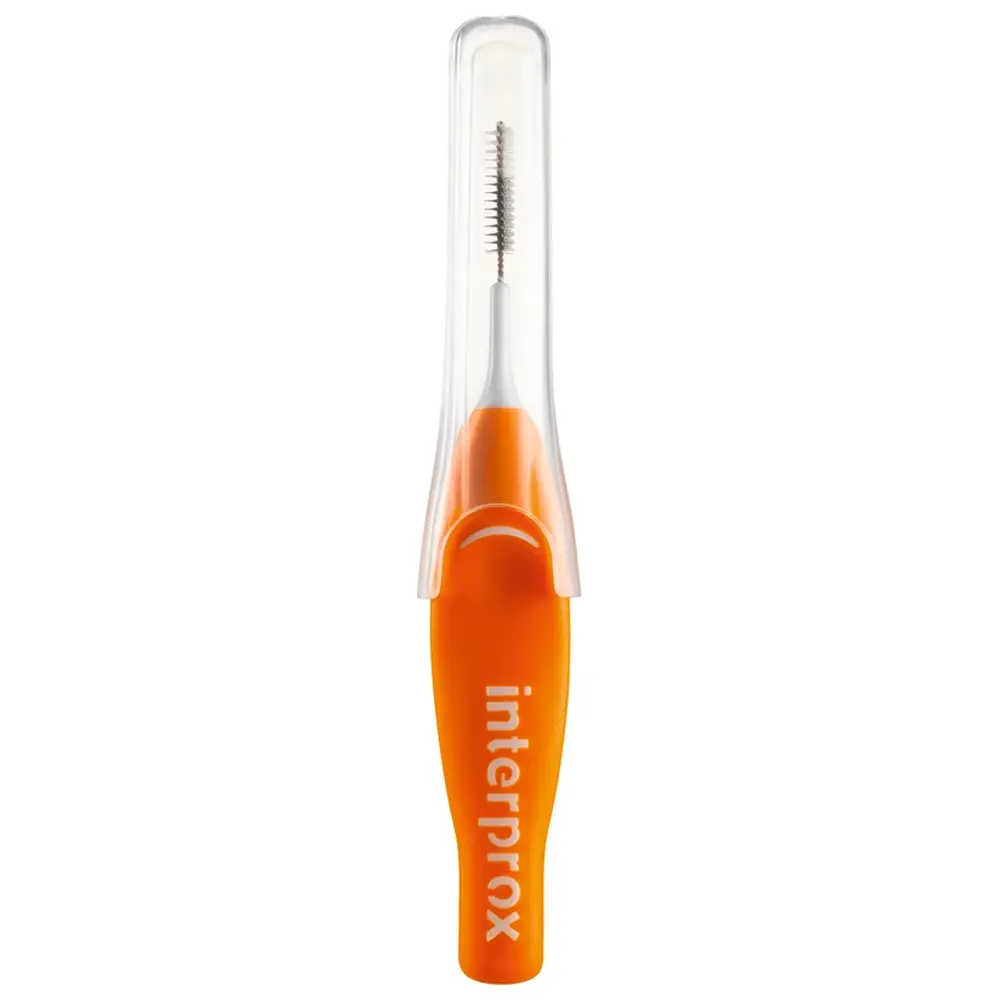 DENTAID interprox® - Großpackung 100 Stück orange, Ø 0,5 mm, super micro