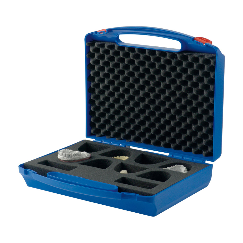 Licefa Kunststoffverarbeitung Dentalkoffer K2006 blau/blau/rot St