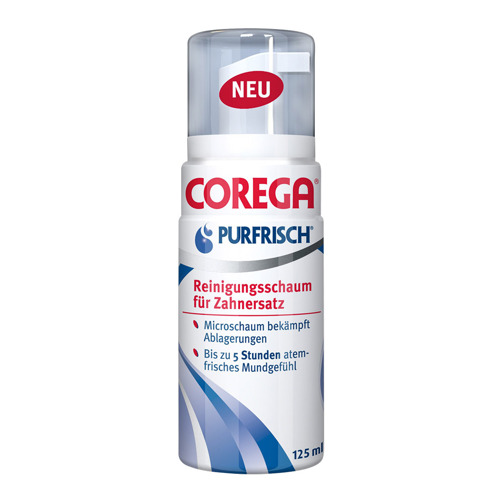 GlaxoSmithKline Consumer Healthcare B.V. Corega Purfrisch Reini.Schaum 125ml