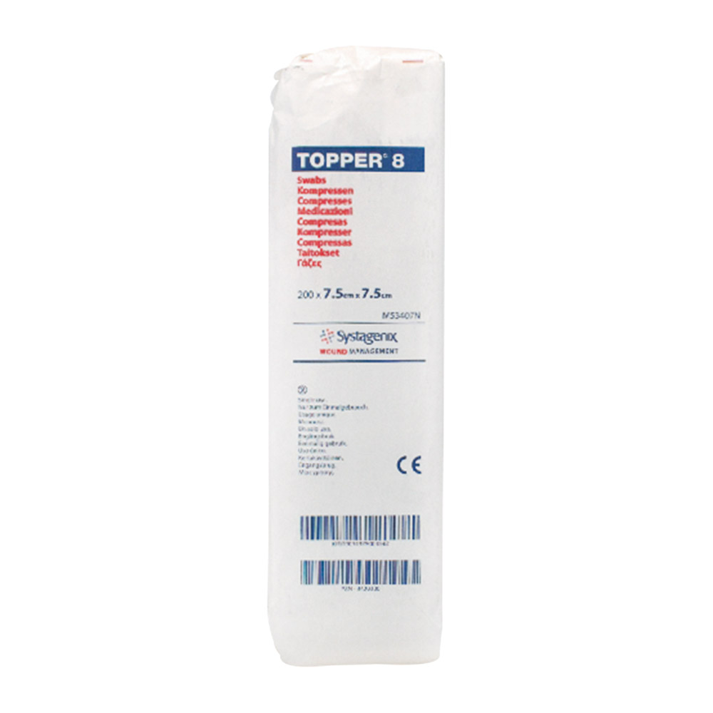 Johnson & Johnson Topper Tupfer 7,5x7,5cm 53407 Pa