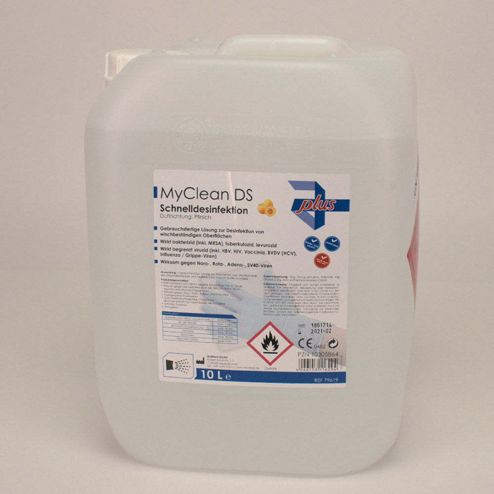 MaiMed Medical Myclean DS Schnelldesinf. pfirsich 10L
