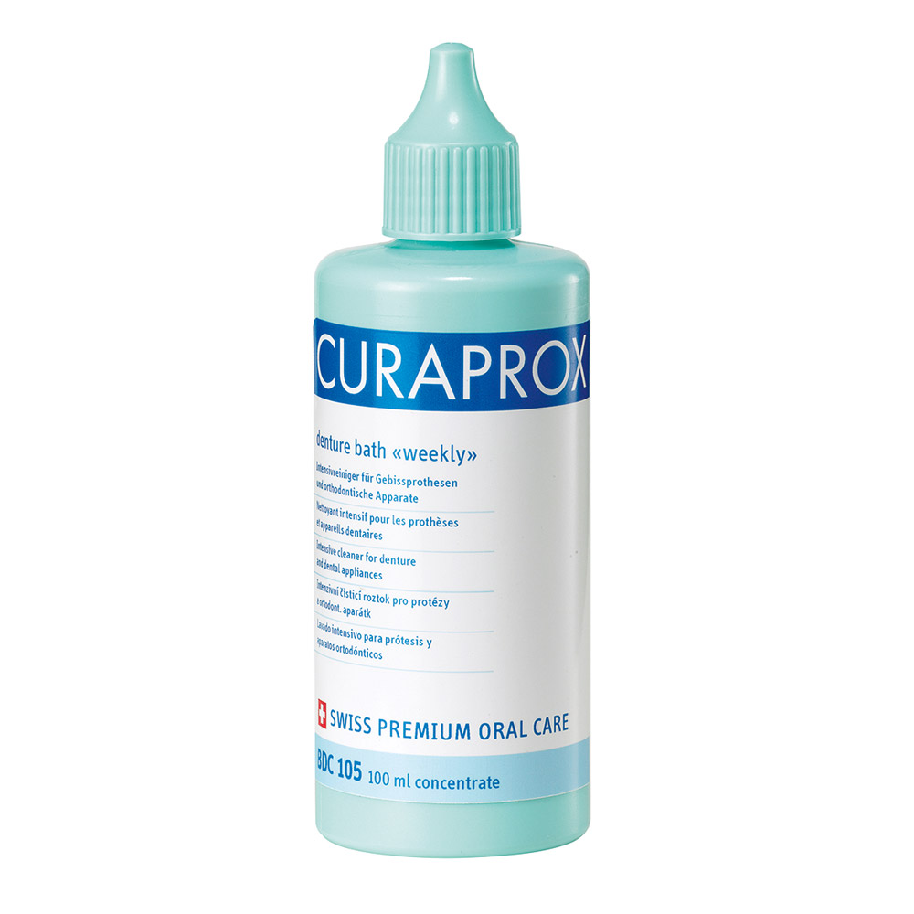 CURADEN AG A-Lager Deutschland Curaprox BDC Prothesenpf. weekly 100ml