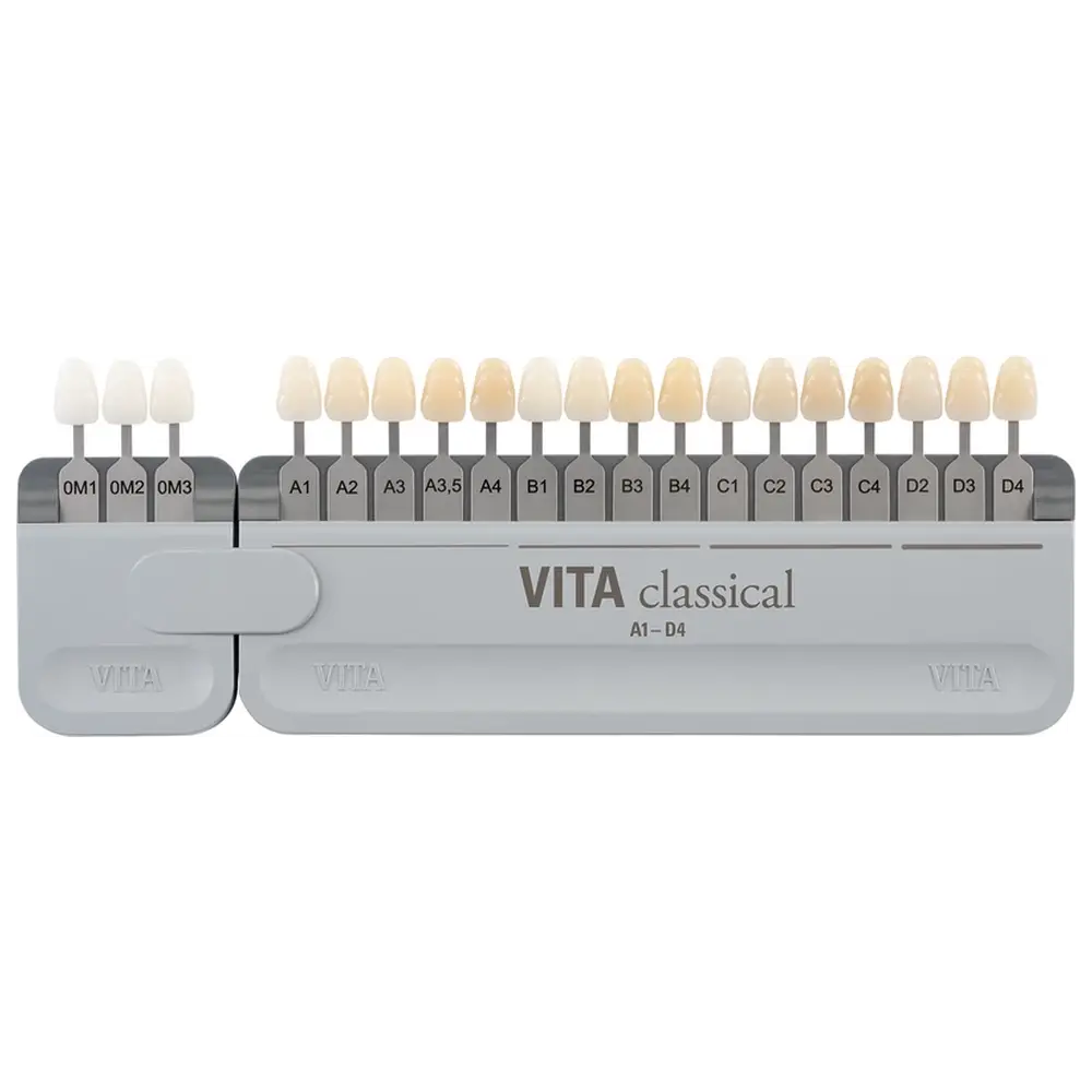 VITA classical A1-D4® Farbskala mit VITA Bleached Shades - Stück Farbskala