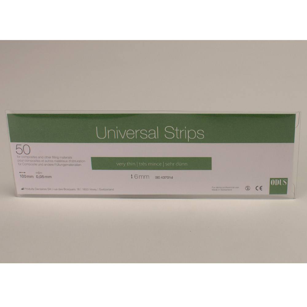 Produits Dentaires S.A. Odus univ.Streifen 0,05/ 6mm ger.Pa