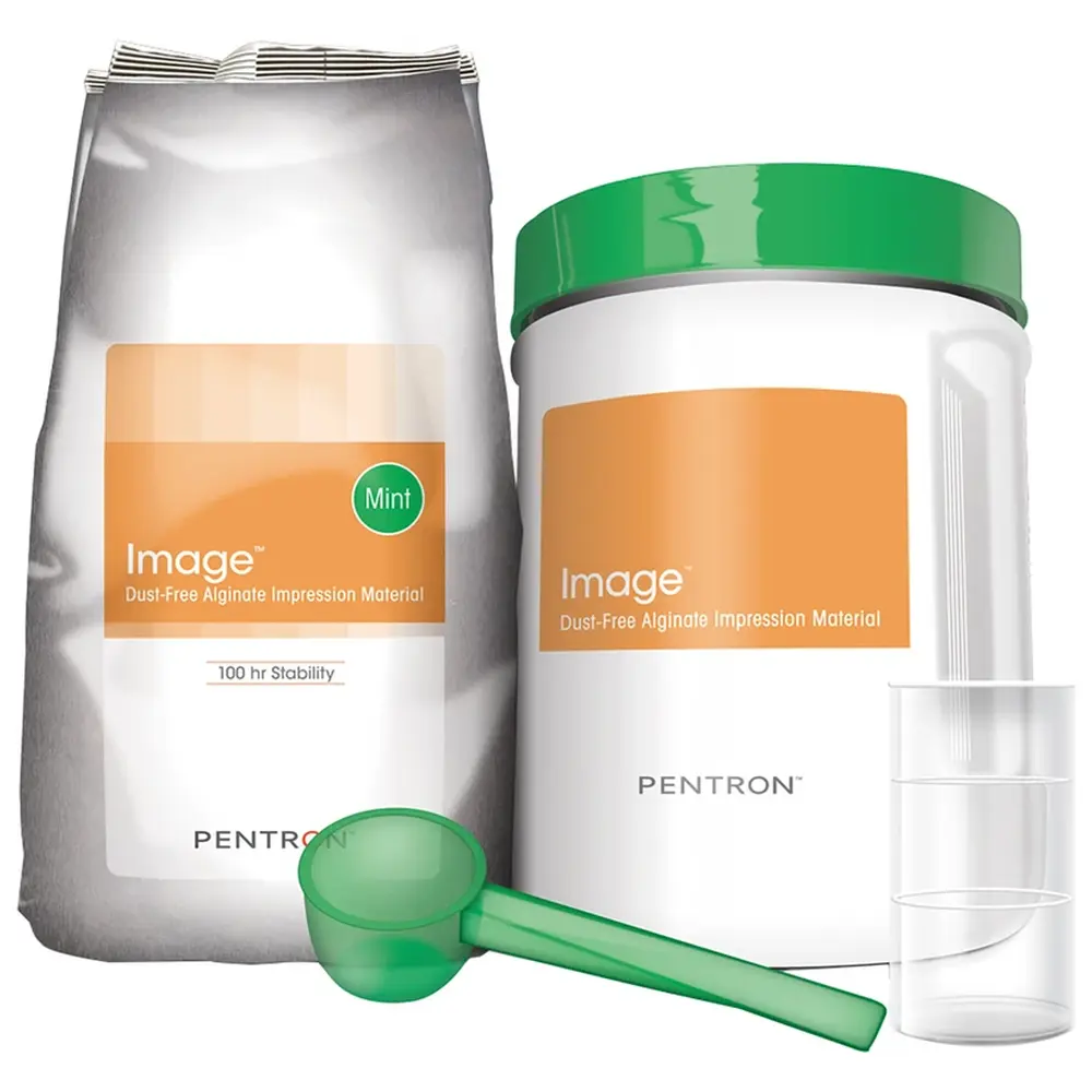 Kerr IMAGE Alginate - Dose 500 g SH Minze, grün, 1 Messbesteck