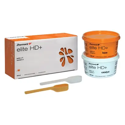 Zhermack GmbH ELITE HD+PUTTY SOFT NORMAL Pa 2x250ml