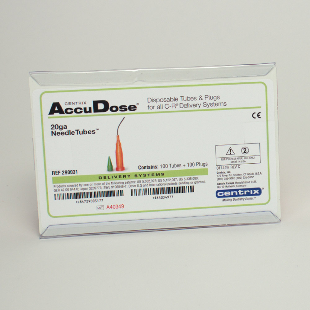 Centrix Incorporated USA-Headquaters Accudose Needle Tips 20ga 100St