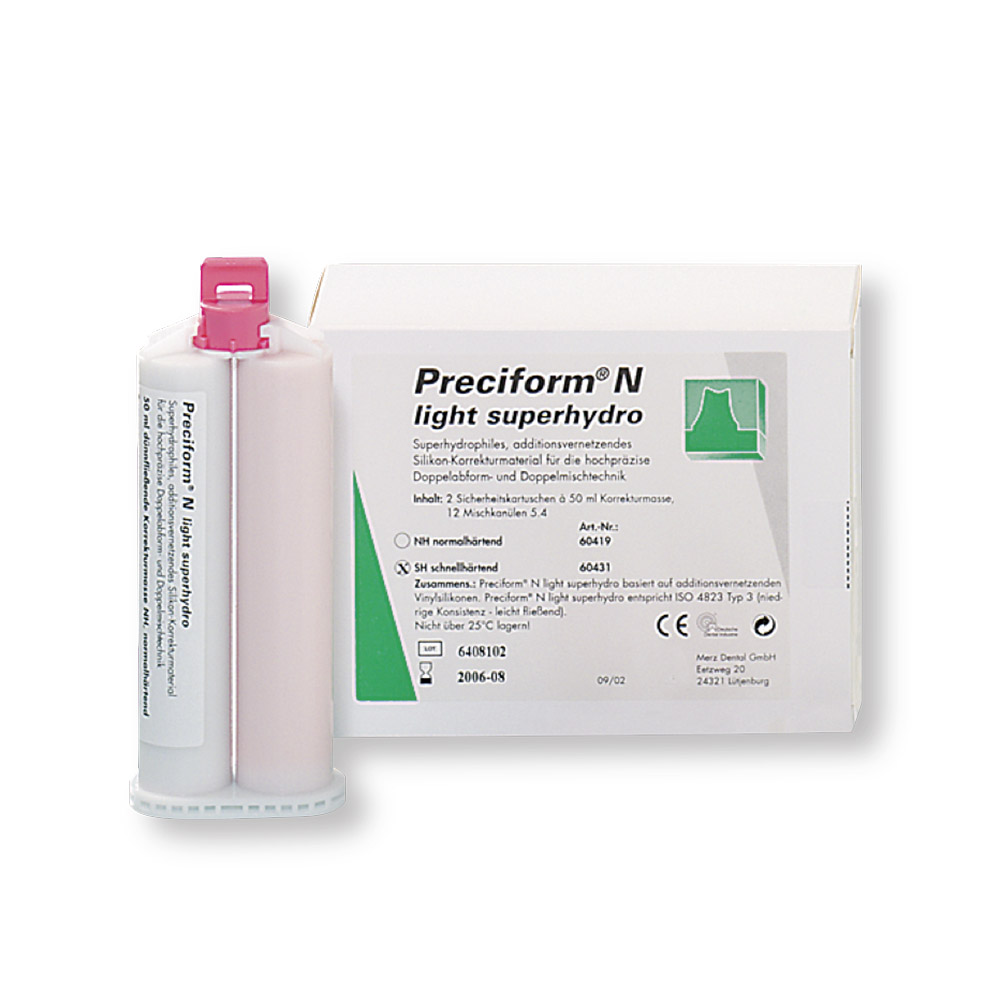 Merz Dental Preciform N light Superh.Nh 2x50 Ml